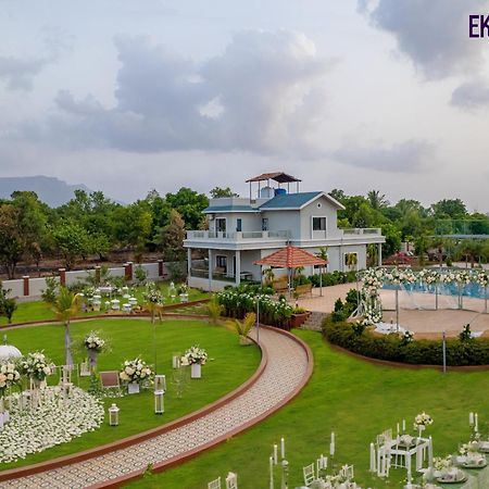 Ekostay Gold Palm Estate I Cricket Turf I Rain Dance I 2 Acre Property คาร์จัต ภายนอก รูปภาพ