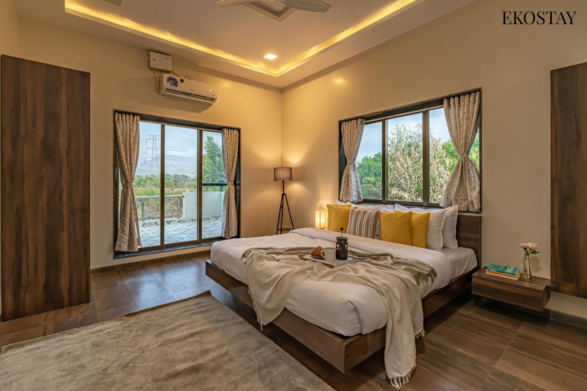 Ekostay Gold Palm Estate I Cricket Turf I Rain Dance I 2 Acre Property คาร์จัต ภายนอก รูปภาพ