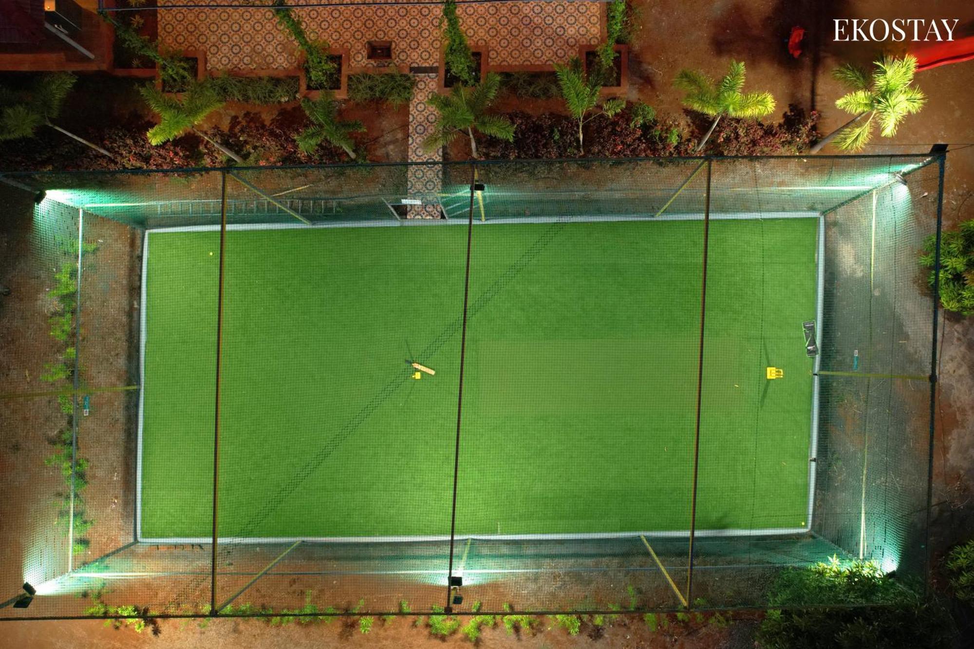 Ekostay Gold Palm Estate I Cricket Turf I Rain Dance I 2 Acre Property คาร์จัต ภายนอก รูปภาพ