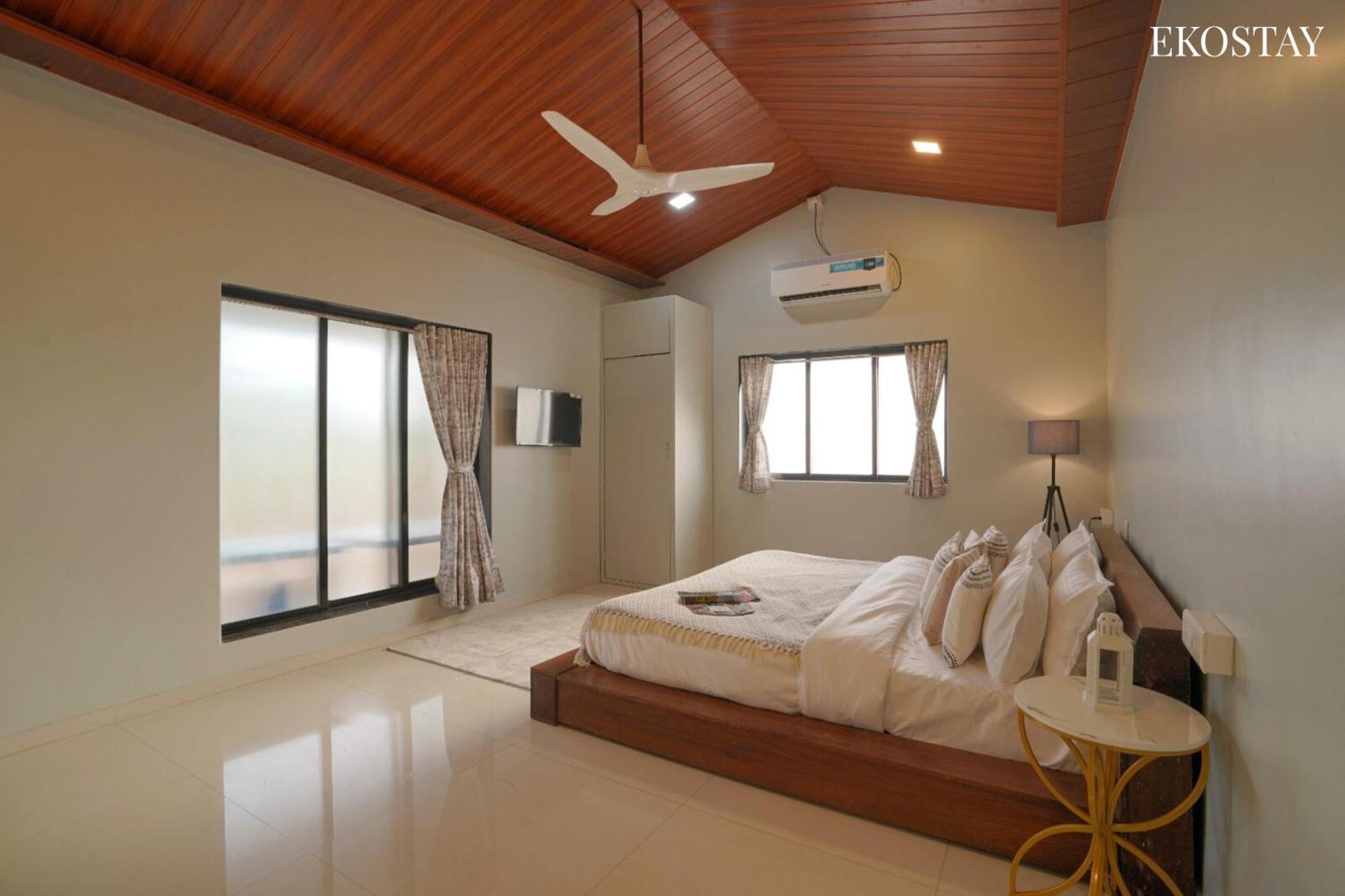 Ekostay Gold Palm Estate I Cricket Turf I Rain Dance I 2 Acre Property คาร์จัต ภายนอก รูปภาพ