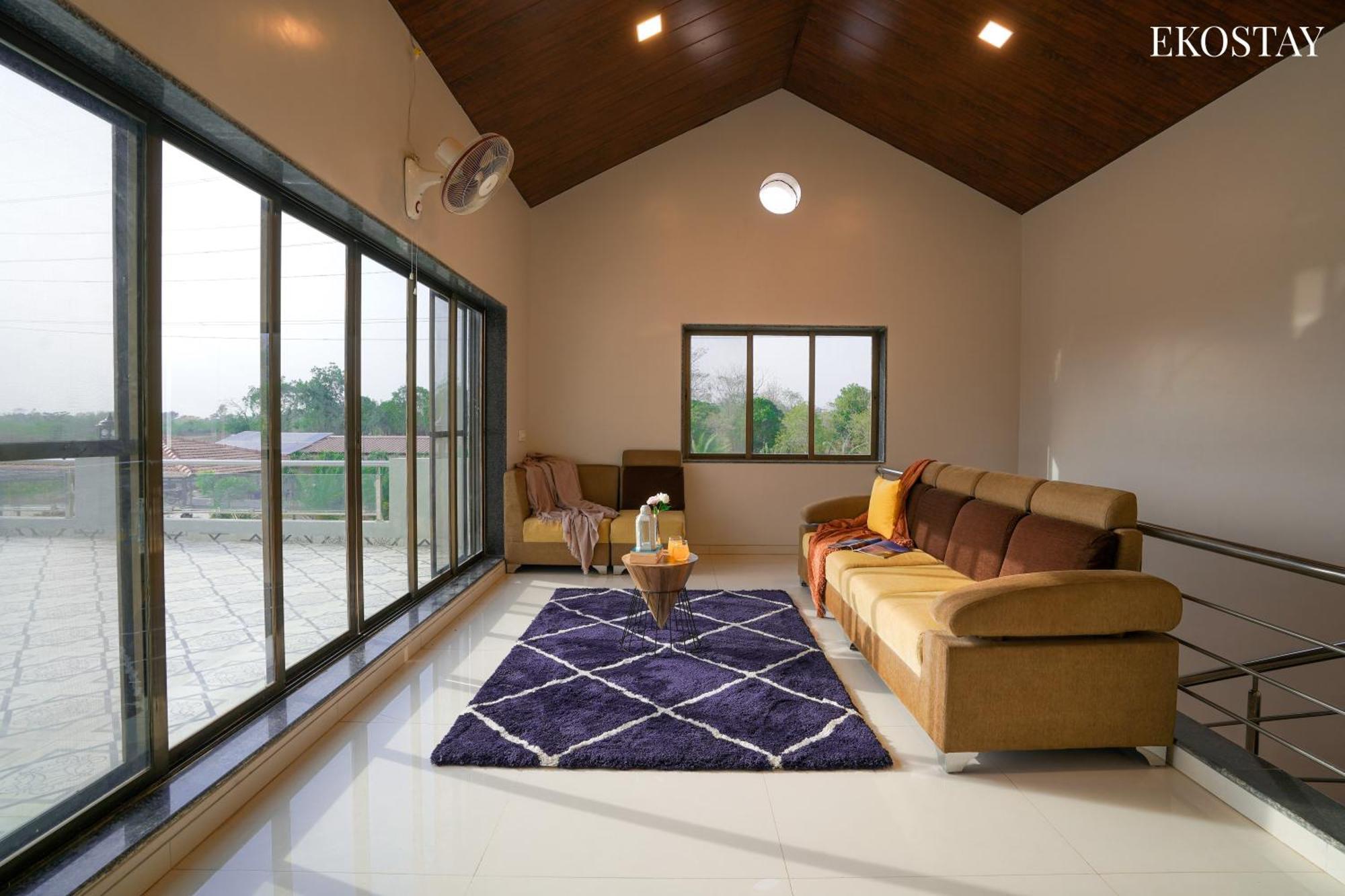 Ekostay Gold Palm Estate I Cricket Turf I Rain Dance I 2 Acre Property คาร์จัต ภายนอก รูปภาพ