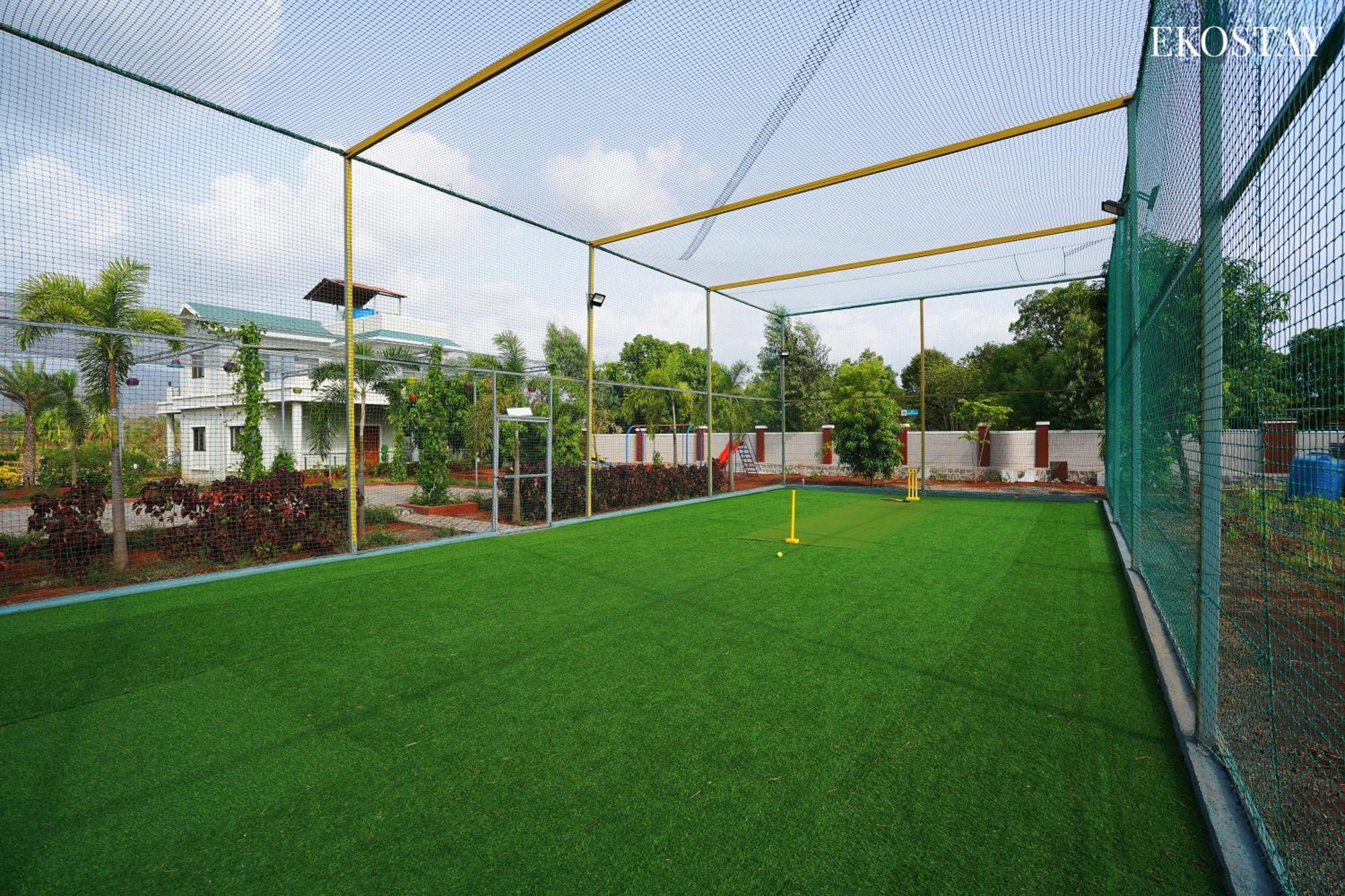 Ekostay Gold Palm Estate I Cricket Turf I Rain Dance I 2 Acre Property คาร์จัต ภายนอก รูปภาพ